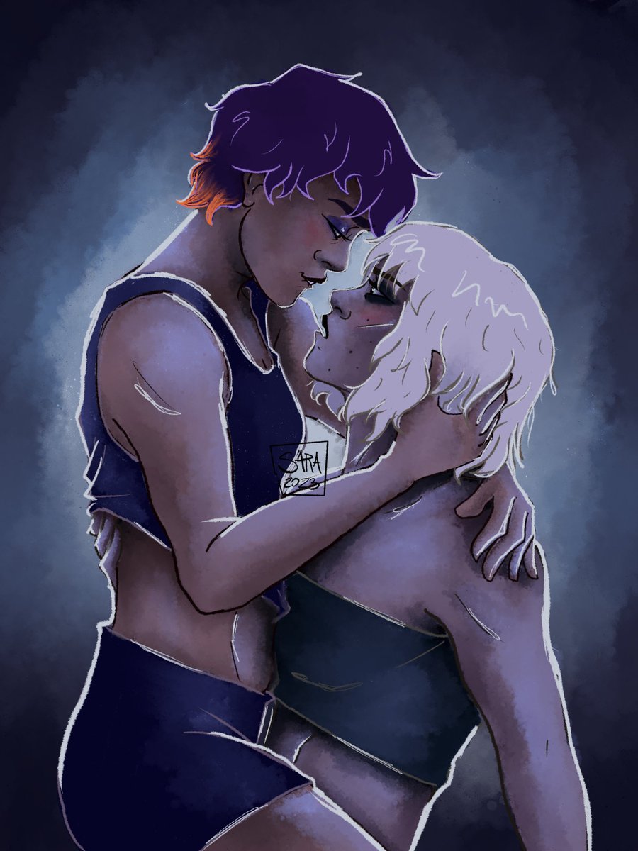 they cannot resist the pull towards each other 😏
#wolfwren #shinhati #sabinewren #fanart
