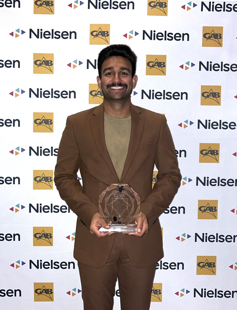 ShaazyP's tweet photo. Finally some hardware that isn’t for tennis — named Georgia’s Best Sports Anchor for Small Market TV! Can’t thank my family enough for helping me chase my dreams, and @41NBC for believing in me and giving me my first job in the industry. Can’t wait to see what the future holds 🥂 https://t.co/ZMM4XVeMRB