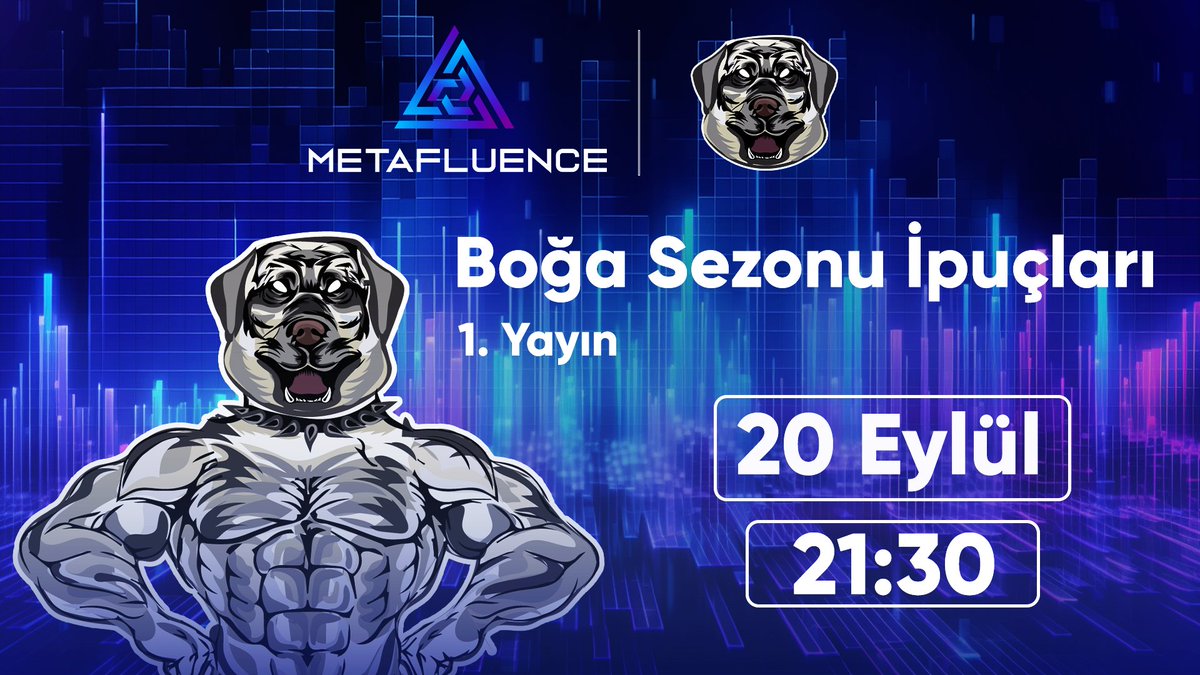 ibrahimklczb's tweet photo. Yaklaşan Boğa sezonuna hazırlıklar yapmaya 3 gün sonra başlıyoruz.

20 Eylül saat 21:30'da @metafluence Metaverse'ünde interaktif sanal sınıf ortamında canlı yayınlar yapmaya başlayacağız.

Birçok ipucu, yöntem, piyasa analizi, sepet stratejileri ve çok daha fazlası olacak.

Uygulamayı bilgisayarlarınıza indirmeden önce linkten kayıt olup, aynı websitesinden indirip giriş yapabilirsiniz.

Etkinliğe katılanlar arasından 3 kişiyi çekilişle sınırsız süreli Eğitim grubumuza alacağız. Ayrıca 3 kişiyede toplamda 100 USDT ödül verilecek. 

Hazırlıklarınızı şimdiden yapabilirsiniz.

https://t.co/fb4QxKm7Bk