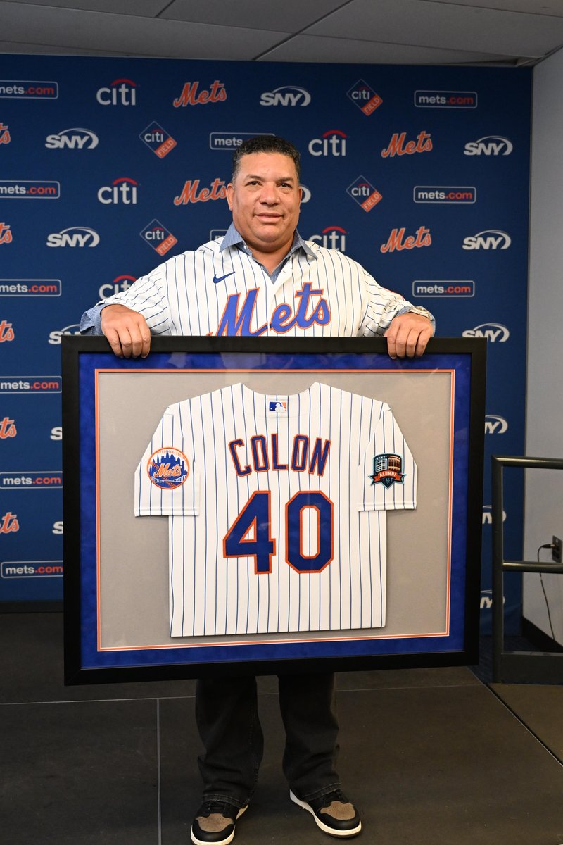 Mets's tweet photo. Congratulations, Bartolo! 👏 https://t.co/O55lUdRC12