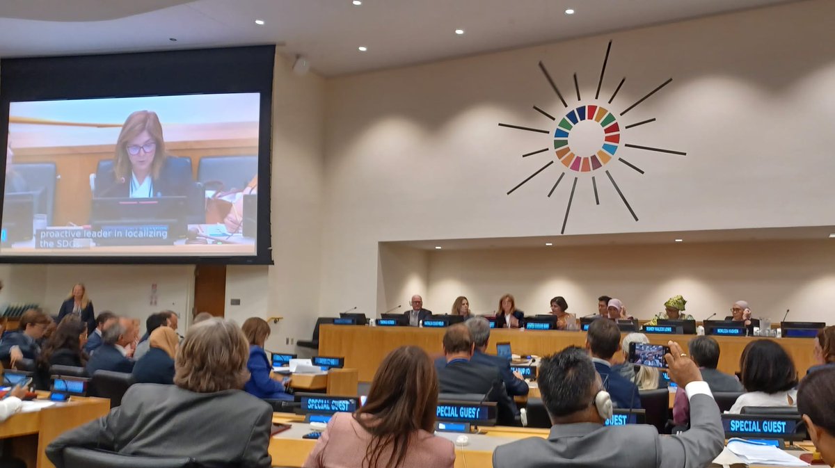 OctavidelaVarga's tweet photo. 🏙 If Local & Regional action is a precondition re achieving SDGs as @PiliCancela says, States & Int. Agencies should see LRGs as reliable actors & fully involve them towards 2️⃣0️⃣3️⃣0️⃣. #SDGActionWeekend #SDGSummit #ActSDG #LocalizingSDG @uclg_org @intdiba @Platforma4Dev https://t.co/cYvcvZ6lOa