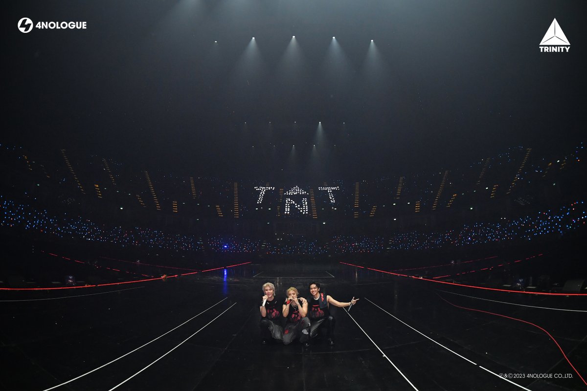 TRINITY_TNT_OFC's tweet image. CELEBRATE TRINITY &amp;amp; TWILIGHT 4TH ANNIVERSARY
AT ‘2023 TRINITY BREATH OF DESIRE CONCERT’

WITHOUT EVERYONE, OUR DESIRE WON’T BREATHE LOUD AND STRONG TODAY.

THANK YOU ALL ❤️

#TRINITY_BREATHOFDESIRECONCERT
#TRINITY4thAnniversary
#TRINITY_TNT
#4NOLOGUE