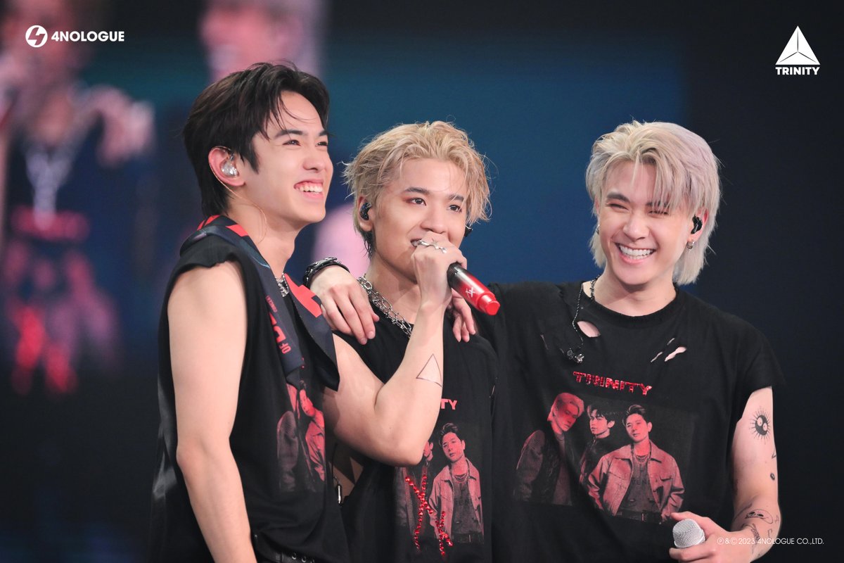 TRINITY_TNT_OFC's tweet image. CELEBRATE TRINITY &amp;amp; TWILIGHT 4TH ANNIVERSARY
AT ‘2023 TRINITY BREATH OF DESIRE CONCERT’

WITHOUT EVERYONE, OUR DESIRE WON’T BREATHE LOUD AND STRONG TODAY.

THANK YOU ALL ❤️

#TRINITY_BREATHOFDESIRECONCERT
#TRINITY4thAnniversary
#TRINITY_TNT
#4NOLOGUE