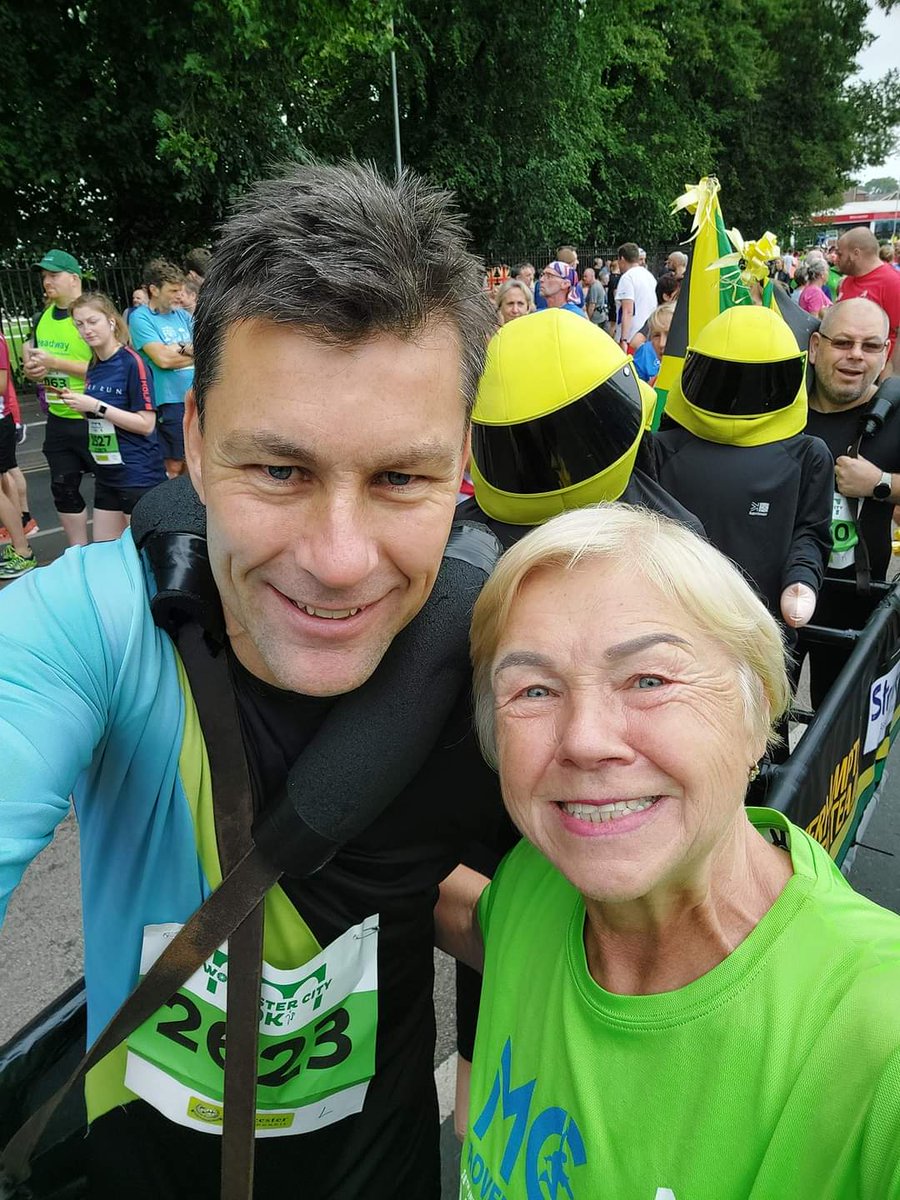 WbobsledT's tweet photo. A great day had by all met many wonderful people along the route of @worcesterrun 10k we collected £79.77 in shakers along with donations online we have raised £164.77. We have now raised £842.77 for @TheStrokeAssoc 
Our fundraising page 
https://t.co/W5NA2kcYfD https://t.co/ePioxGSlKA