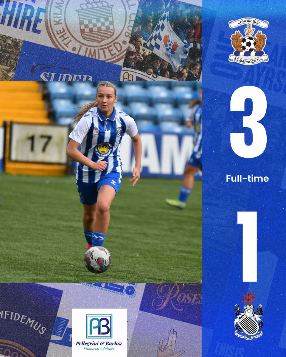 Killie on 🔝

First half goals from Laura McLaughlin, Dionne Brown and Kelsy Crainie earn the points at Rugby Park 💪