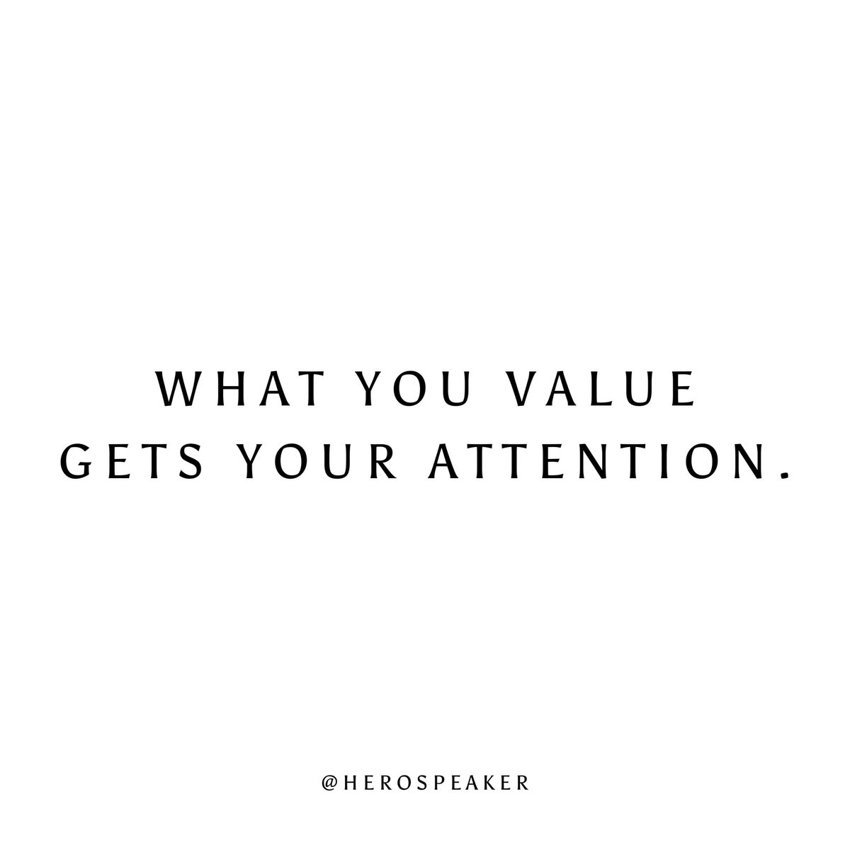 HeroSpeaker's tweet image. #whatdoyouvalue