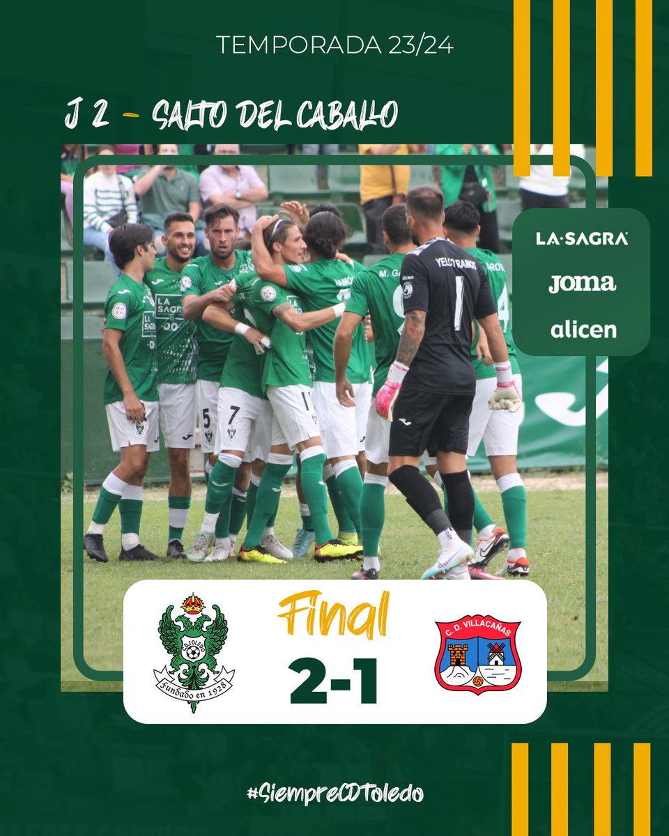 ¡¡¡FINAL!!!

#ToledoVillacañas