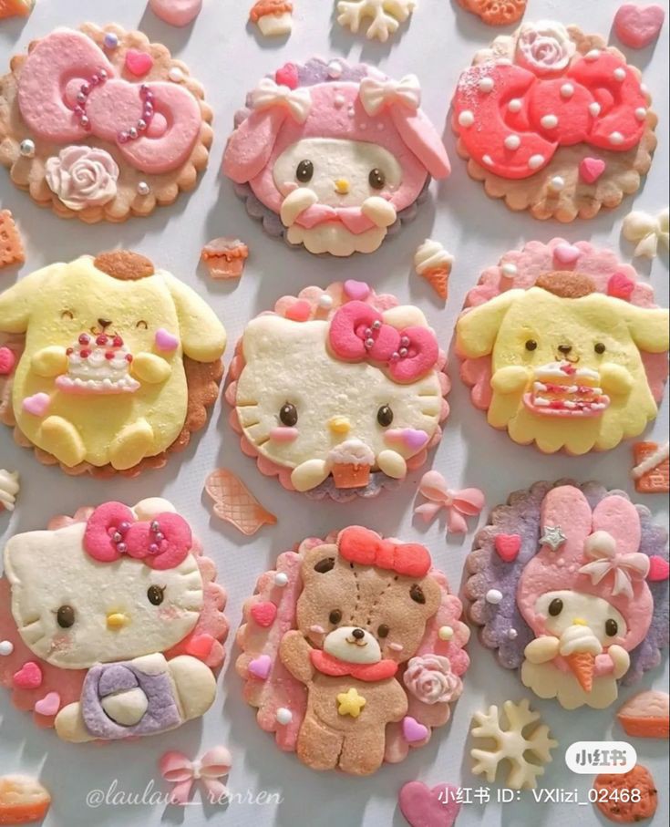 dolliefae's tweet photo. Sanrio cookies https://t.co/czbZH13h2i