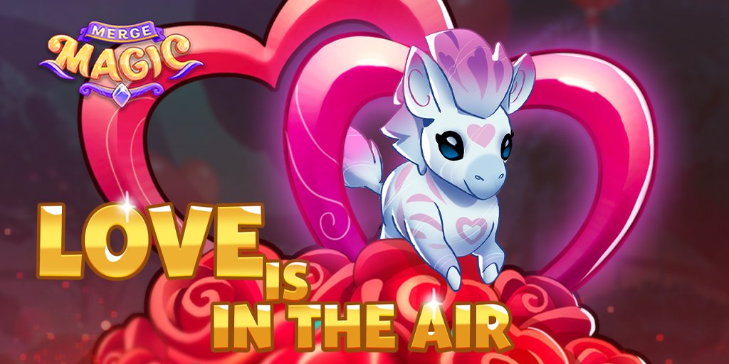 MergeMagic's tweet photo. Do you feel the love? Make sure to play this weekend's event before it's too late! https://t.co/VpI2xqlhPu