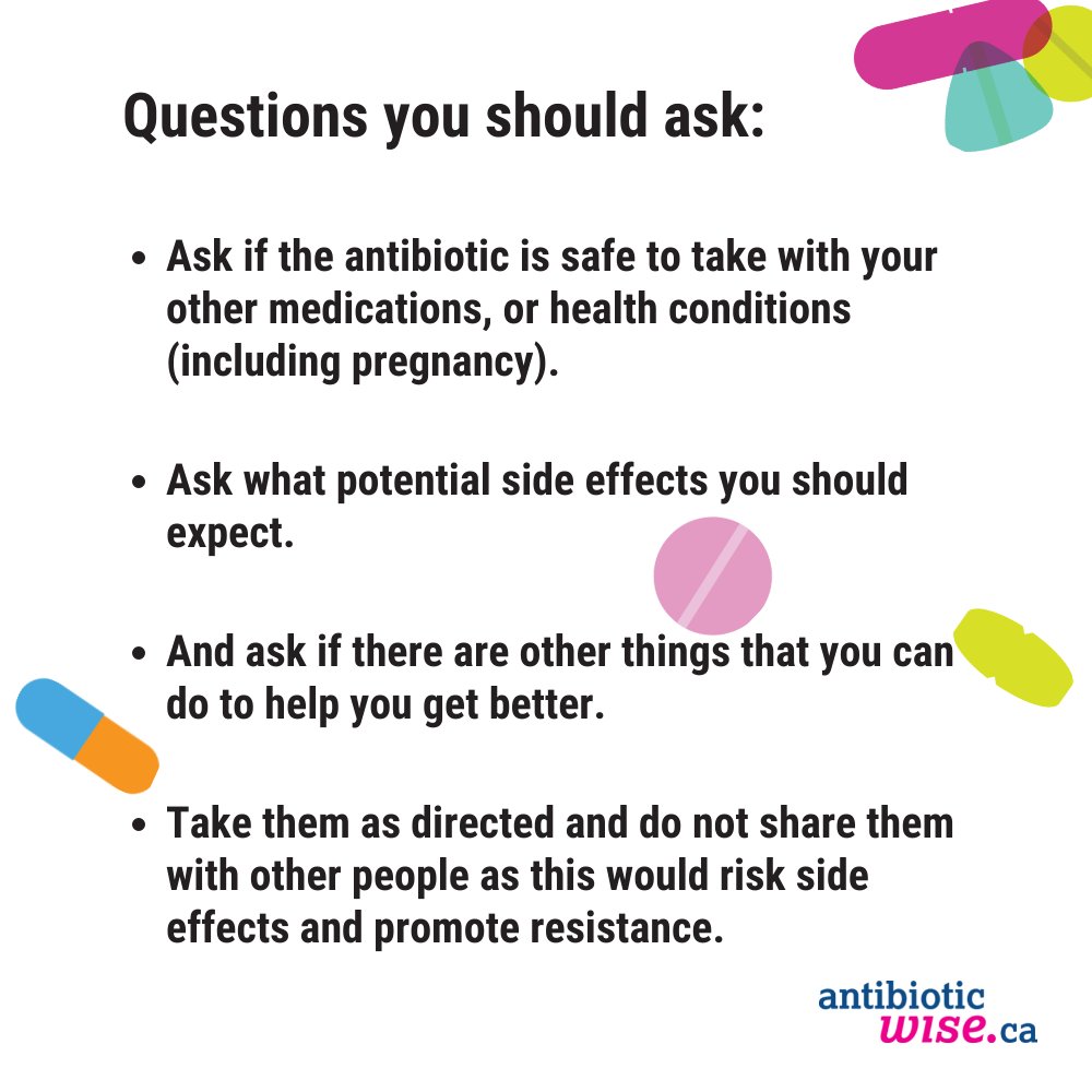 Today is #WHO #PatientSafetyDay #EngagingPatientsforPatientSafety Learn what to ask about #Antibiotics