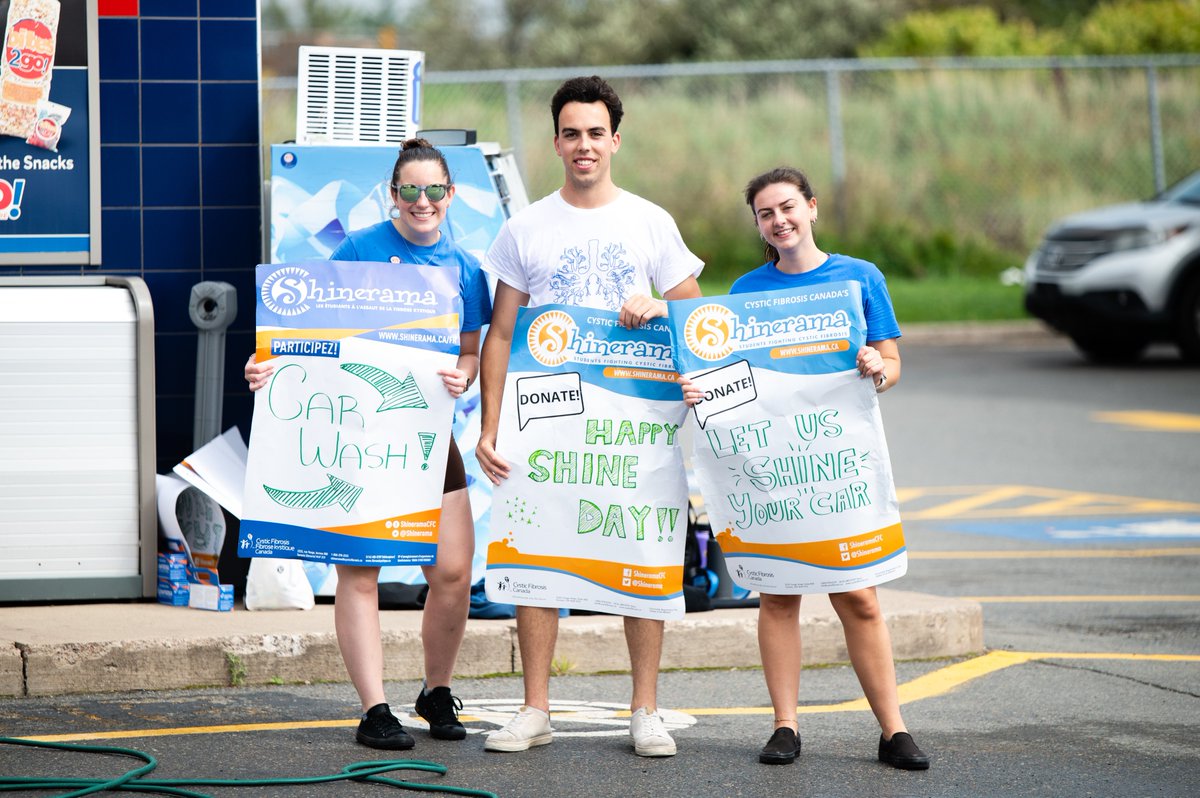 Shine Day — @Shinerama's largest fundraiser — took place on Sept. 9 to spread awareness and raise money for cystic fibrosis (CF). THANK YOU to all our student fundraisers! 

Follow the Shinerama Campaign for #MtAllison: instagram.com/mtashinerama/