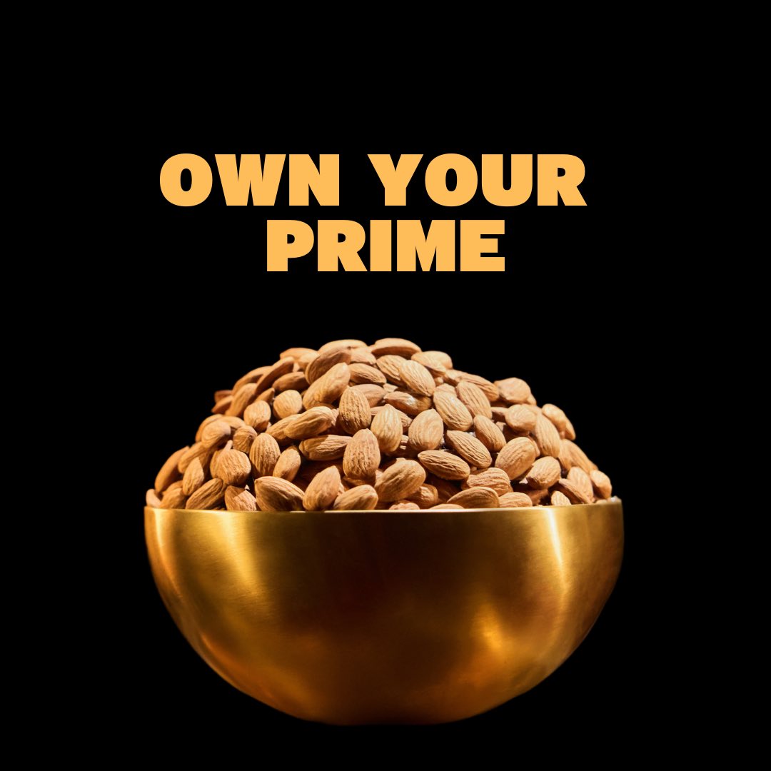 How do you own your Prime through TWO overtimes? Gotta eat your almonds!
#EatYourAlmonds #OwnYourPrime