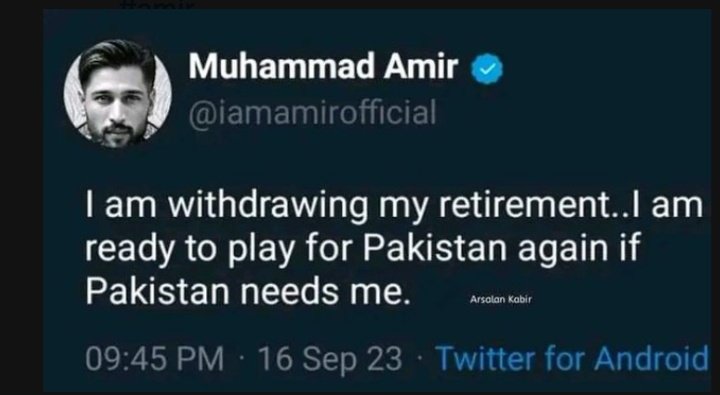 MajeeedSaj80455's tweet photo. #AmirIs this true ? @iamamirofficial
#amir https://t.co/9f0DiSAz77