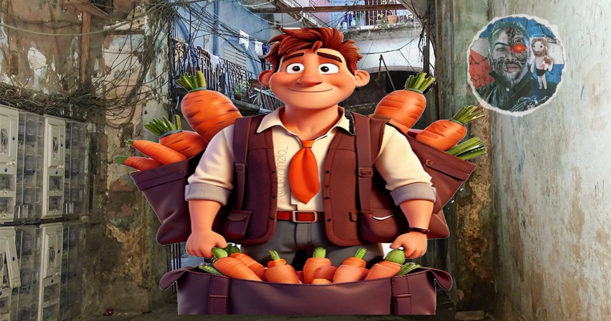 "La zanahoria es buena para la vista"

Yo llegando a casa del tarru del barrio...