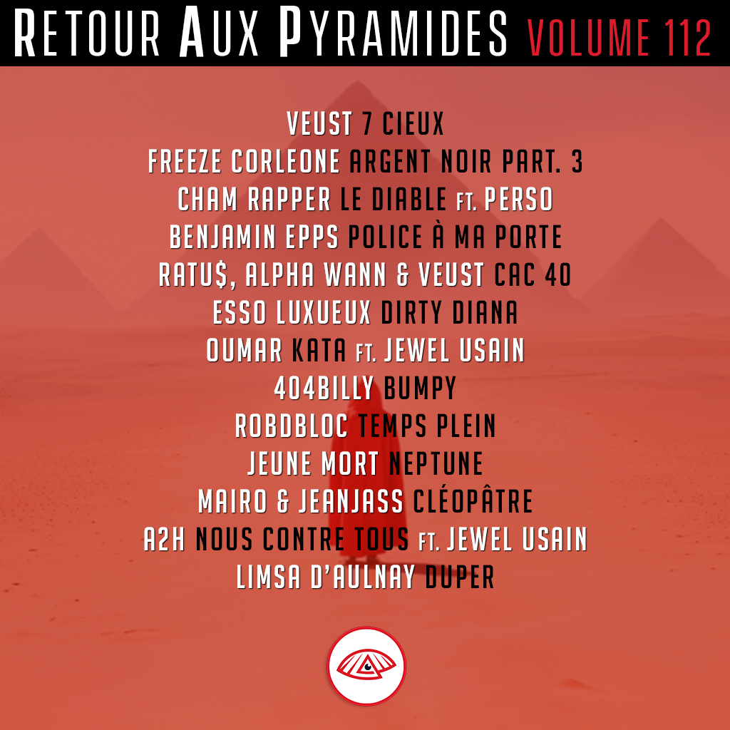 Le volume 112 de la playlist Retour Aux Pyramides est maintenant dispo.          

Comme toujours, uniquement du #rapfrançais de qualité.

linktr.ee/retourauxpyram…