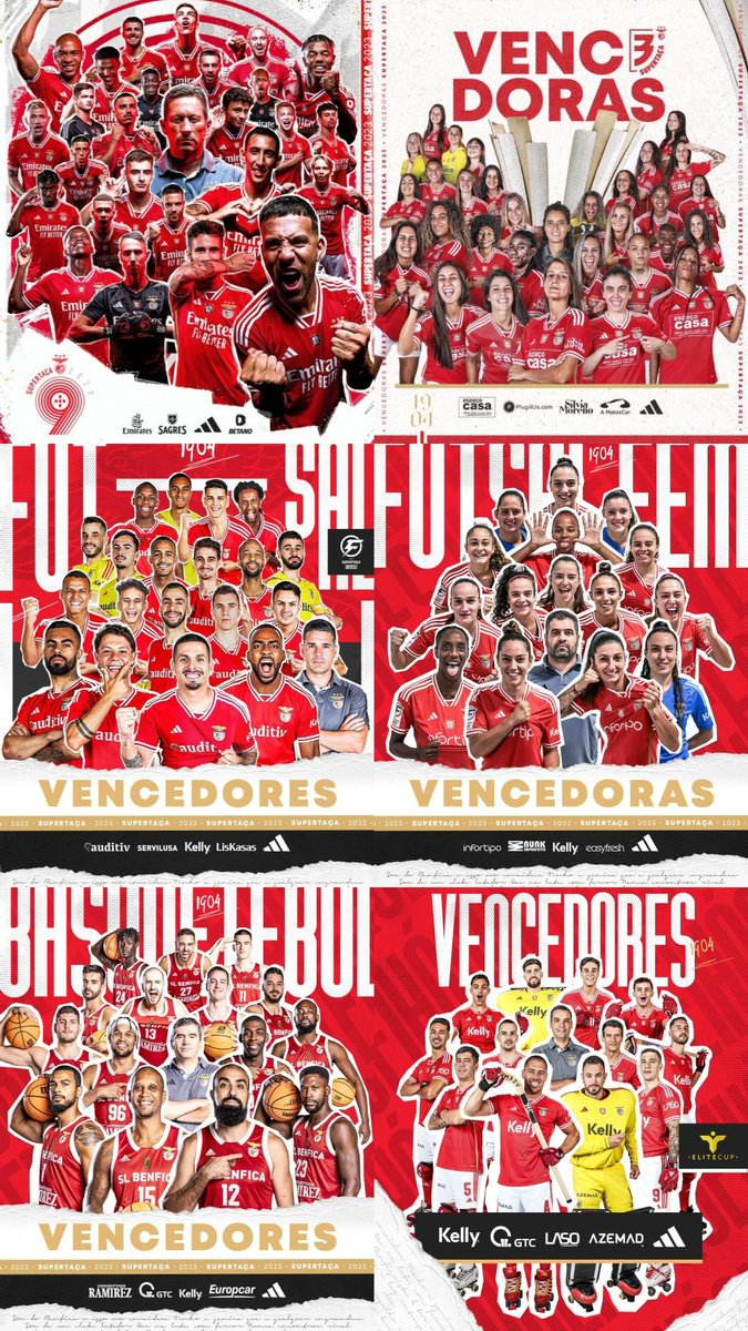 kiko_190438's tweet photo. Supertaça Masculina✅
Supertaça Feminina✅
Supertaça masculina de futsal✅
Supertaça feminina de futsal✅
Supertaça masculina de Basket✅
Elite Cup✅
Supertaça Femininina de Andebol✅
Taça Vítor Hugo ✅

É O BENFICA ❤️ https://t.co/6WsekVppts