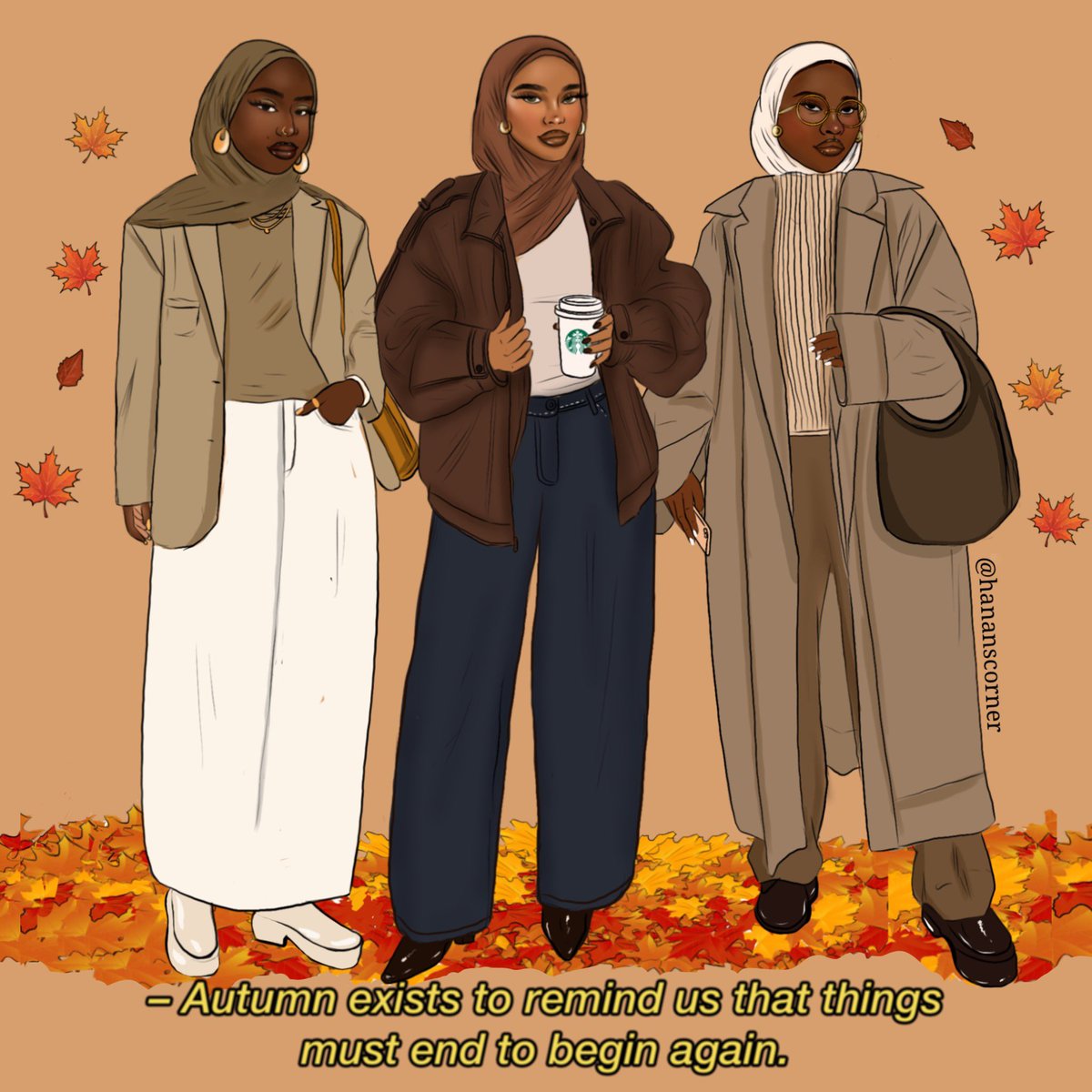 Autumn exists to remind us that things must end to begin again 🍂🍃🧡