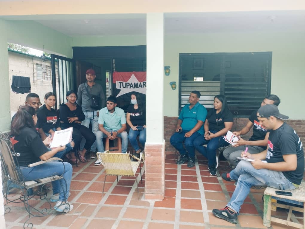 Nuestra Dirección Regional #Tupamaro, junto a la militancia del municipio San Diego, realizaron un conversatorio para la socialización de nuestros Estatutos.

¡TU TU, Tupamaro!❤️🖤

<a href="/NicolasMaduro/">Nicolás Maduro</a>