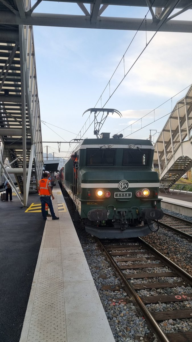 Chambéry Challes-les-Eaux, terminus du train ! Bravo à tous pour ces #JEP2023 de dingue !