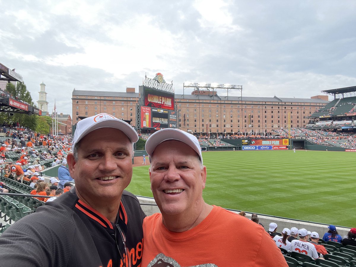 No other Yard I’d rather be in this afternoon Go ⚾️’s <a href="/orioles/">Baltimore Orioles</a> ⁦<a href="/masnOrioles/">Orioles on MASN</a>⁩ #camdenyards