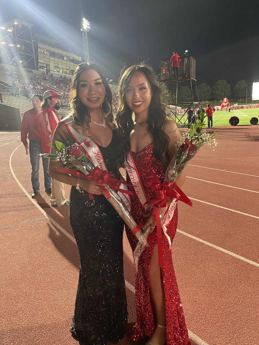 Elaine representing your Lady Bronchos on the Homecoming Court. We are proud of you!