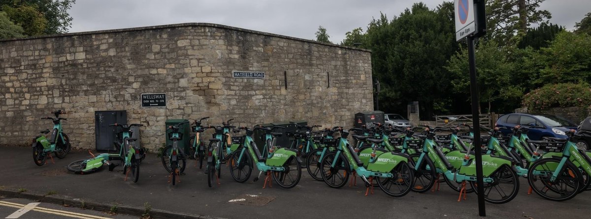 Leighlines's tweet photo. A plague of locusts?
No. Just another brilliant idea by the #NetZero extremists who believe that uninventing cars will solve the ‘emergency’. #SaveBath https://t.co/IgKGqiDO6o