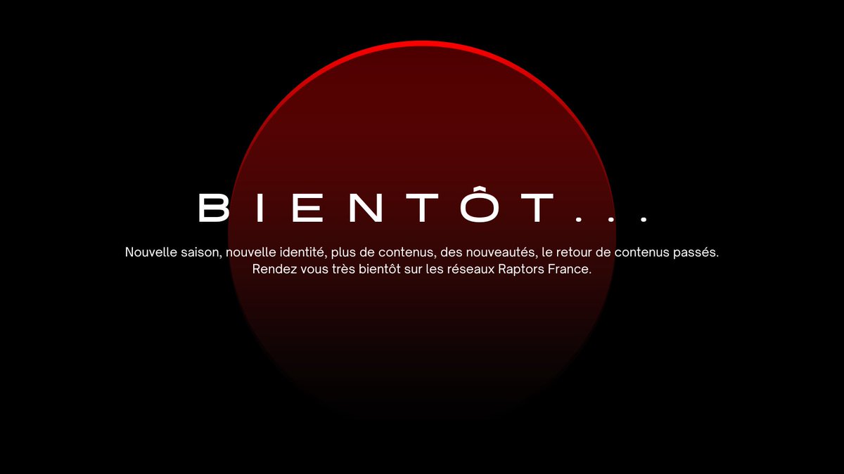 La nouvelle saison approche.