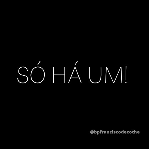 bp_decothe's tweet photo. O Único insubstituível. https://t.co/nWc4Tw0yGq
