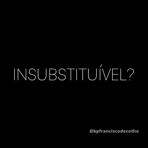 bp_decothe's tweet photo. O Único insubstituível. https://t.co/nWc4Tw0yGq