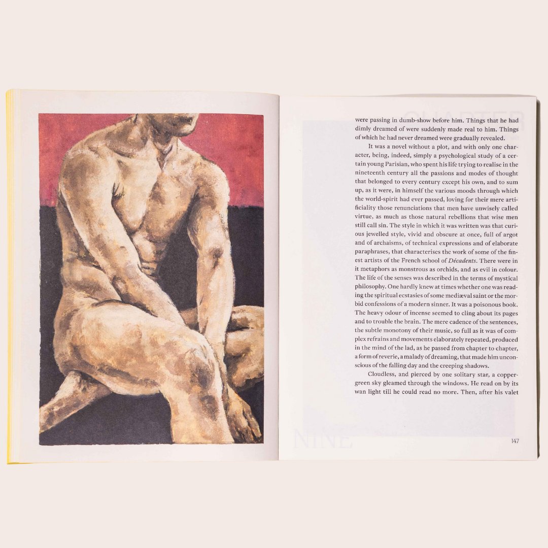 jhambo_ink's tweet image. Unlock the extraordinary with our limited collector's edition. Printed on premium Munken paper, bound in a hardcover with an exposed spine, and adorned with exclusive art, it's a testament to artistry and literature. Dive into Wilde's world in unparalleled style.

#uniquebook