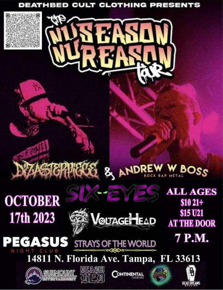 WeAreAllStrays's tweet photo. Reminder that Strays of the World has an upcoming gig opening up for Andrew W. Boss on Oct 17 at the Pegasus Lounge! $10 show for hours and hours of music! If you can, come on out! https://t.co/jExYrAni1D