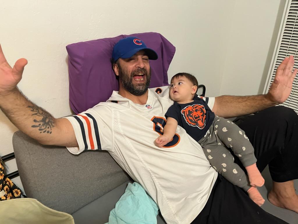 Touchdown... touchdown Bears! <a href="/ChicagoBears/">Chicago Bears</a>