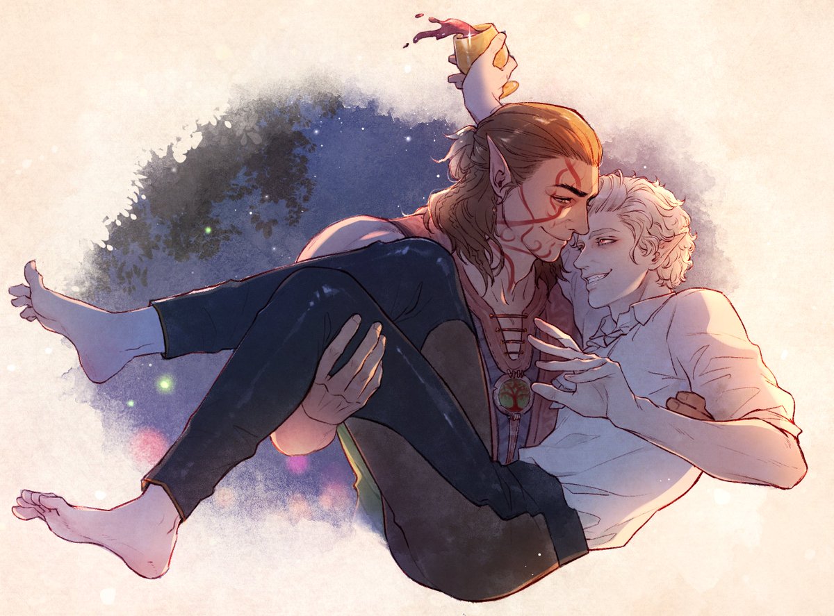 #BaldursGate3 #BG3 #Astarion #Halsin 
brush up🌌