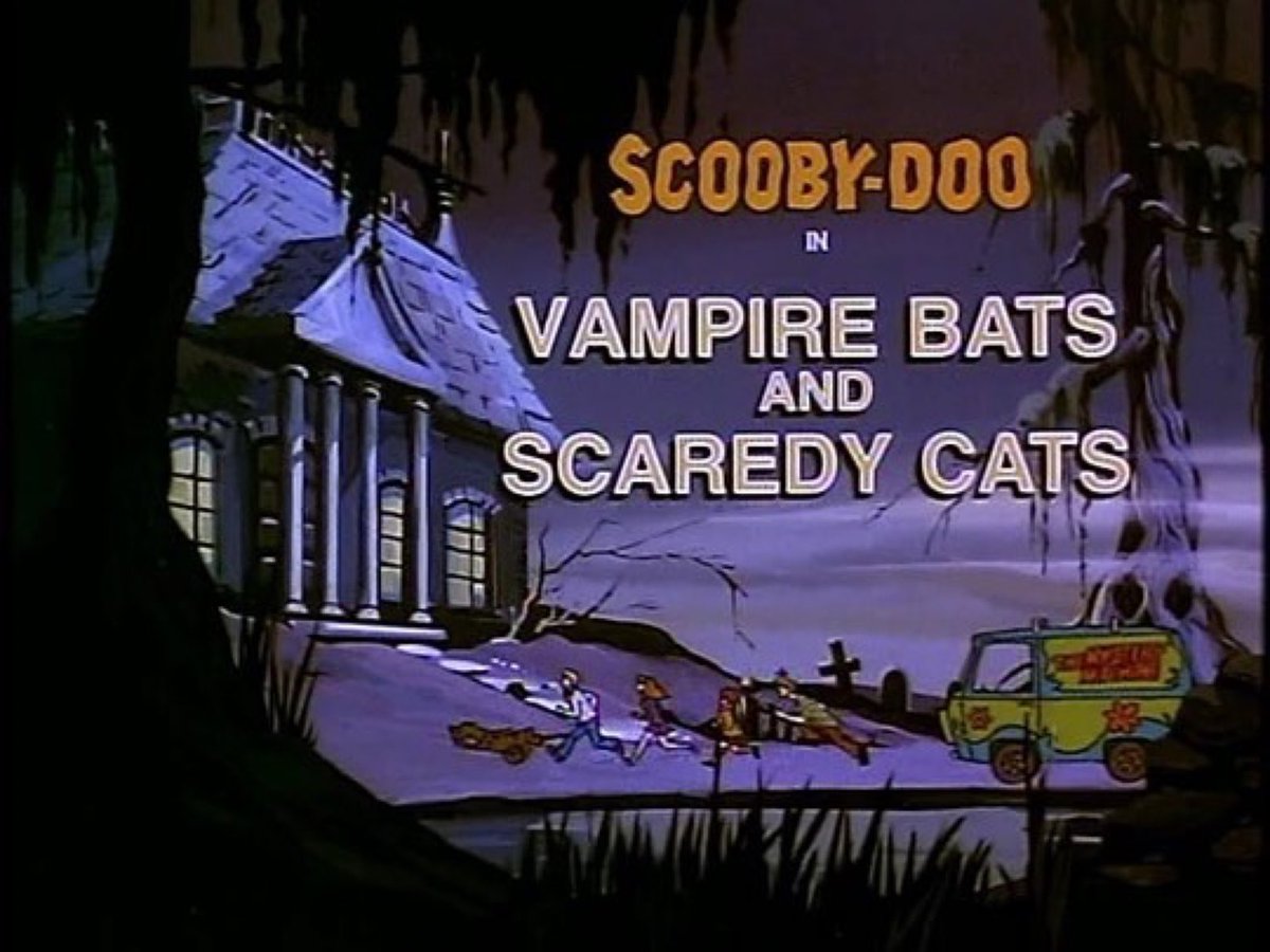 Scooby-Doo & Cameron Too! on X: Happy 46th Anniversary to “Vampire Bats  and Scaredy Cats”. This is episode 2, season 2 of “The Scooby-Doo Show”.  This episode aired on September 17th, 1977