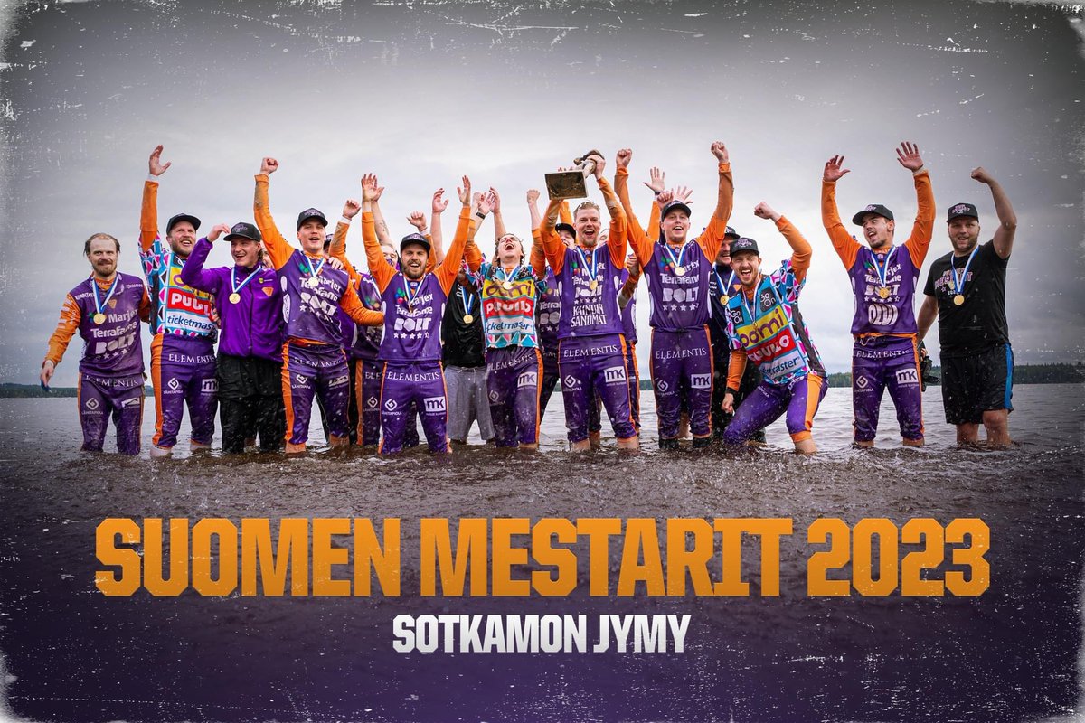 superpesis's tweet photo. Sotkamon Jymy on miesten pesäpallomestari kaudella 2023!

📷: @JanneKuronen 

#pesis @SotkamonJymy https://t.co/JSmqq7FV1D