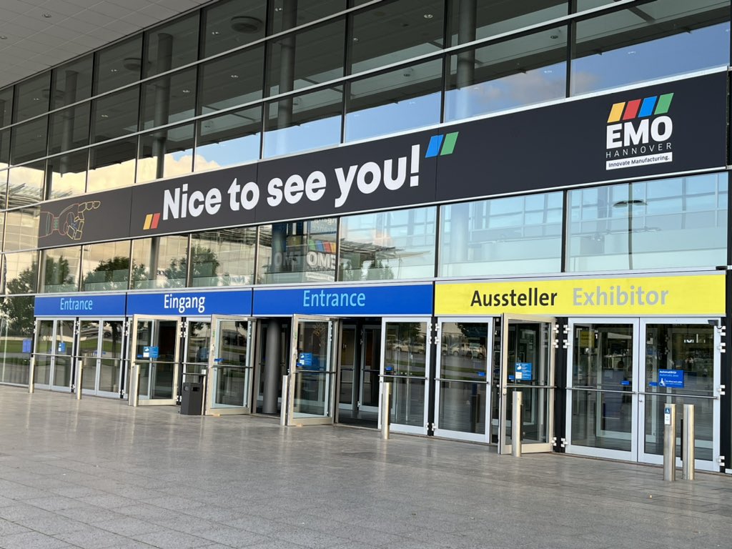 ModernMfgIndia's tweet photo. So, it all begins in few hours! EMO Hannover  - world’s biggest #productiontechnology show from Sept 18-23, 2023 to be unveiled tomorrow at #Hannoverfairground 
@deutschemesse @EMO_HANNOVER https://t.co/klwivi9nAM