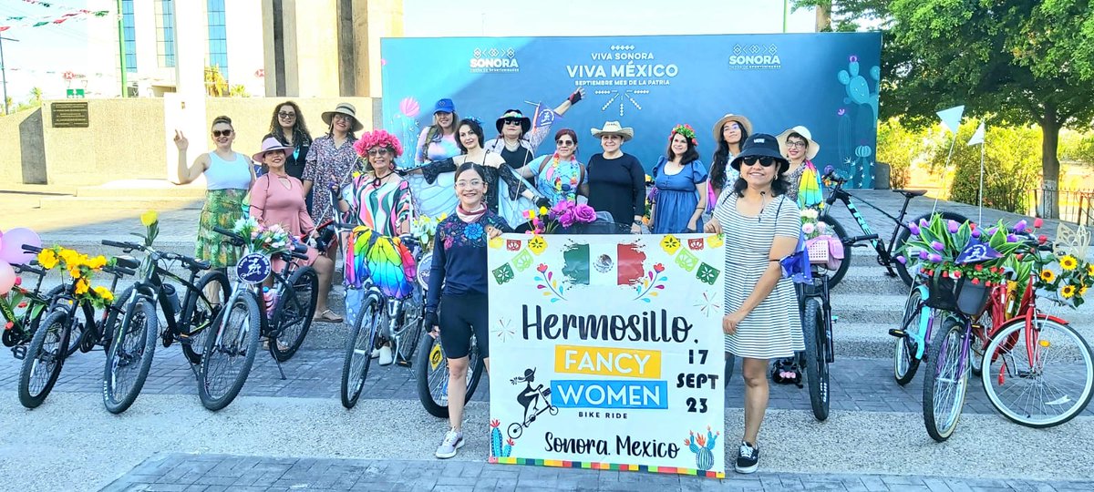 lamange1's tweet photo. Ea, ea, pedalea! @FWBR_official #Hermosillo Sonora π²π½π€π¦βοΈππ²ππ#MujeresEnBiciHmo #BicycleMayorHermosillo @BYCS_org π#WCFD #DMSA https://t.co/kvfx2El0Sa