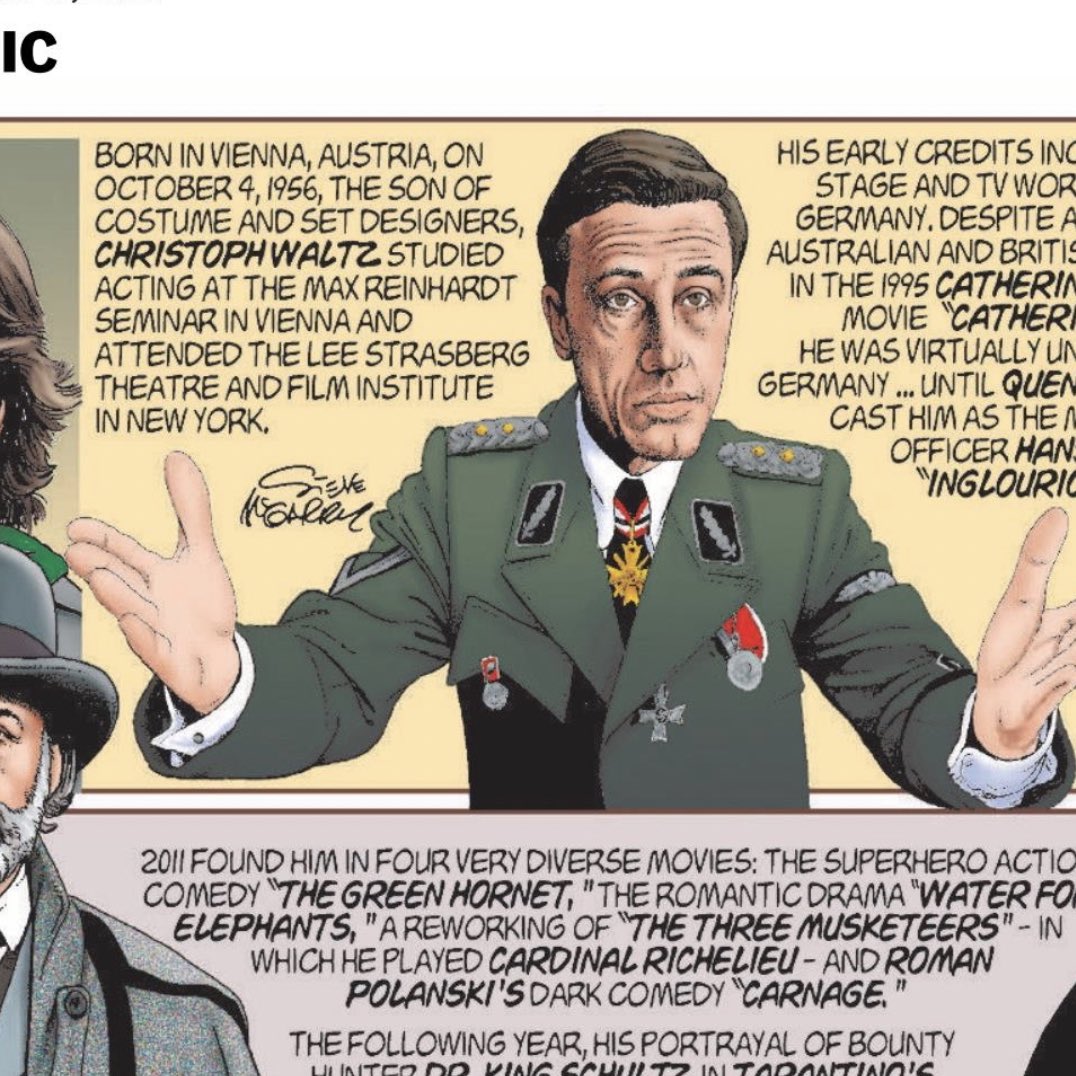 Brick715's tweet photo. #KnowYourNazis
Christoph Waltz is a German-Austrian actor who plays a Nazi.
Donald Trump is an American jackass who is a Nazi. https://t.co/4yY1JfMhkq