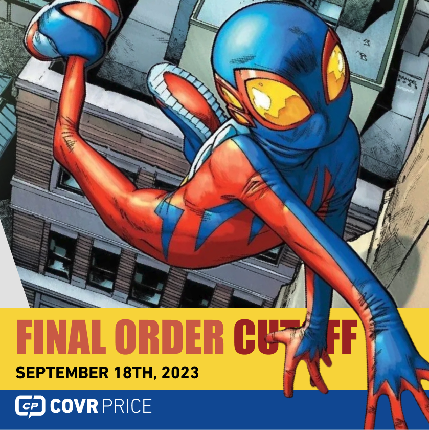 covrprice's tweet photo. FOC for Monday, 9.18.23: https://t.co/lrDgkAenRJ

Featuring: @DanSlott's Spider-Boy #1, @Williamson_Josh's Batman &amp; Robin #2. @spacekicker &amp; @PeterJTomasi's Green Lantern, @PhillipKJohnson's Hulk, @rosebesch, @Leirixart, @heyjenbartel, @skottieyoung, @johntylerchris  &amp; more! https://t.co/ovX1KjTZnv
