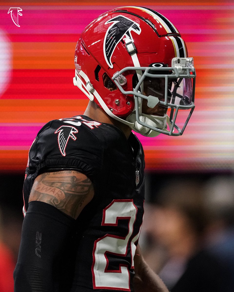 Falcons Helmet Red
