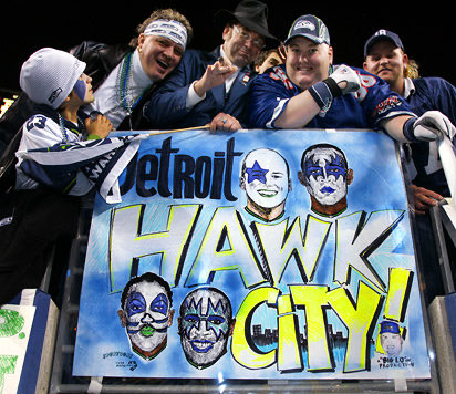 BigLo66's tweet photo. LET’S GO DEFENSE… Turn that place into 
#DetroitHawkCity… 
#GoHawks
#Seahawks
#SeaFence https://t.co/FKWvQ2F4UG