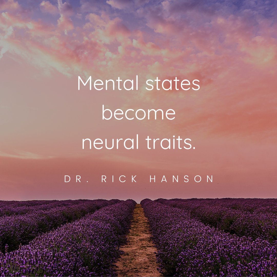 Day after day, your mind is building your brain.By taking just a few extra seconds to stay with a positive experience—even the comfort in a single breath—you’ll help turn a passing mental state into lasting neural structure.