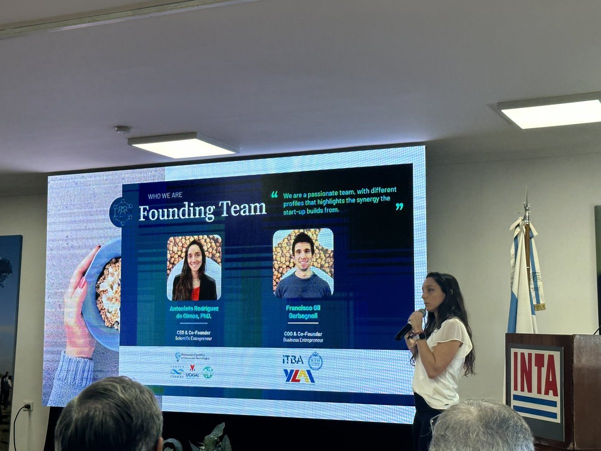 El lunes pasado en #INTAFamailla participamos del lanzamiento de #INCUNOA, Nodo de Innovación Tecnológica del NOA 🇦🇷👩🏻‍🔬
Gran iniciativa para contar con espacios de vinculación en el NOA.
Gracias por la invitación a contar nuestro camino y vinculación con #INTA 
<a href="/Food4You_bio/">Food 4 You</a>
