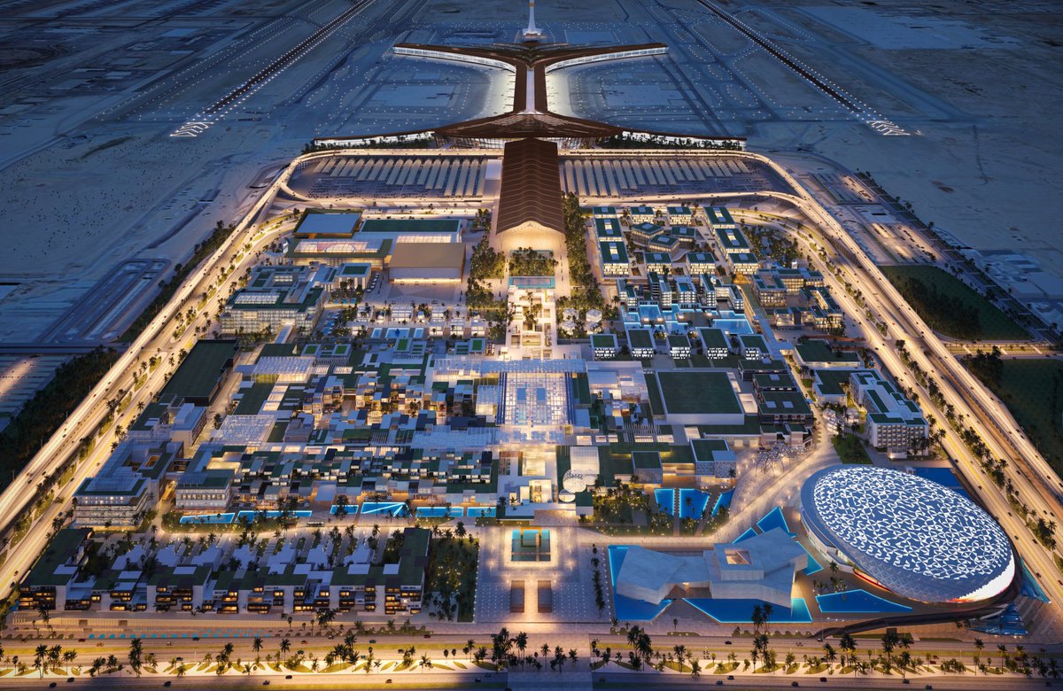 SaudiProject's tweet photo. الرئيس التنفيذي لمجموعة روشن:

لدى روشن أراضٍ كبرى حول مطار الملك عبدالعزيز الدولي في جدة، وسنعمل بالتنسيق مع وزارة النقل على خطة تطوير المطار، ويمتلك صندوق الاستثمارات العامة شركة تدعى Uptown Jeddah مسؤولة عن إنشاء المنطقة الاقتصادية الخاصة حول المطار https://t.co/9W166R2VTv