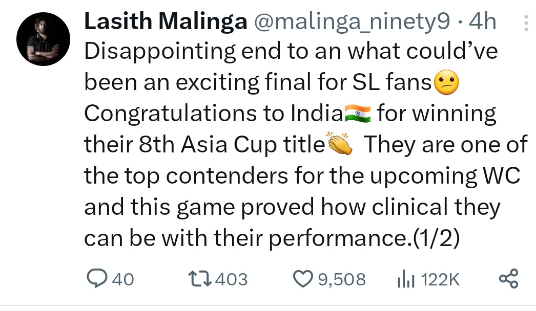 RoystonLabrooy's tweet photo. @daniel86cricket Learn something from true cricket experts and fans. https://t.co/bObjf53mMP