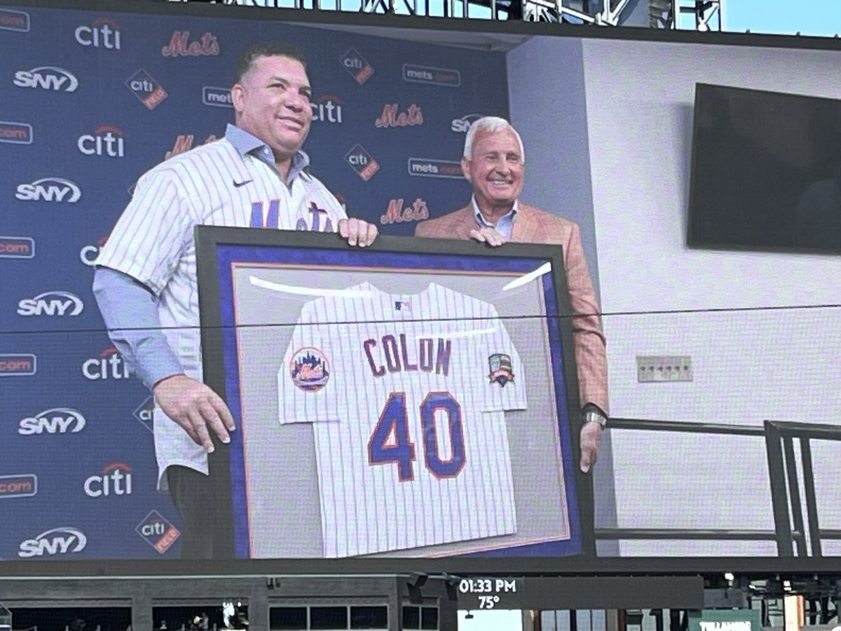 WandaSilvaTV's tweet photo. BartoloColón, affectionately known as "#BigSexy," officially retired as a #NewYorkMet after a remarkable 21-year career. 🙌⚾Thank you, Bartolo, for being an inspiration to fans everywhere! 🇩🇴👏 #HispanicHeritageMonth #BartoloColon #BigSexyRetires https://t.co/ZvOcfuAAaZ