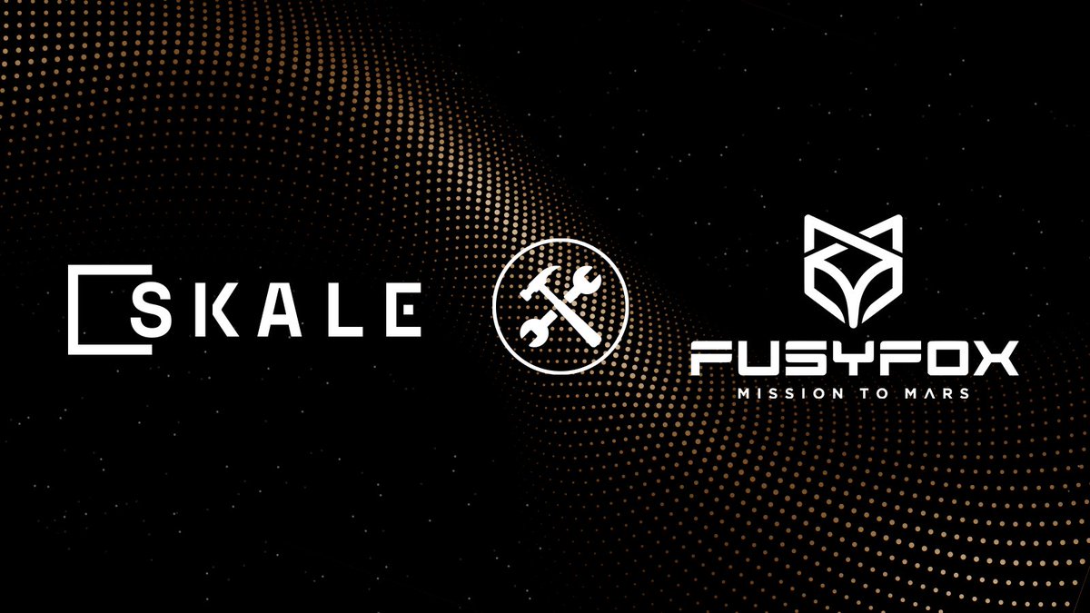 fusyfox's tweet photo. We're taking Web3 gaming to unprecedented heights. Discover how #FusyFox is innovating in partnership with @SKALENetwork. 🔗

🎮 From scalability to seamless experiences, find out why this collaboration is a game-changer. And stay tuned... there's even BIGGER news on the horizon! 🚀🚀🚀

📖 https://t.co/bw1HduGPaT

#Web3Gaming #Blockchain #NFTGaming #SKALE