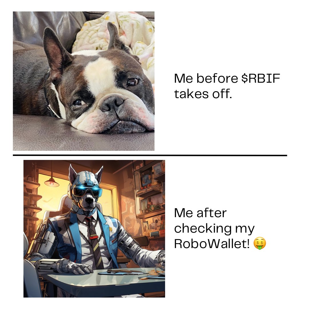 When #RoboInu plays with #Canva 😁 —> #PawsLearning 😎🥳 🐕..🐾

#RoboWarriors #RoboCommunity #CryptoCommunity #DeFi #Web3 #web3community #Crypto #Memes #FundaySunday #sundayvibes