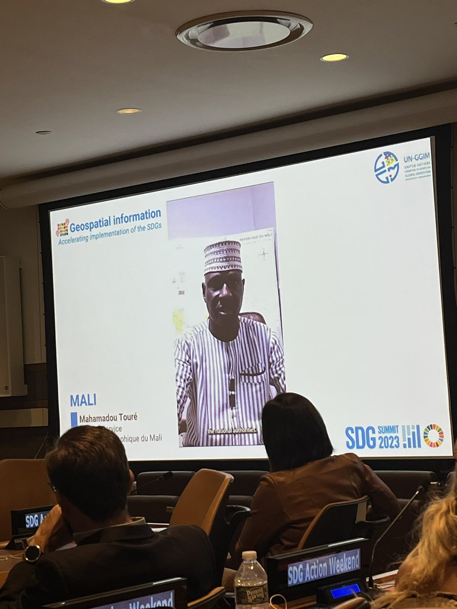 #Geospatial info can accelerate implementation of the #SDGs.
“Geospatial data provided key insights for precise targeting”
“Every plan or decision has a location’”
“We can map everything as everything happens somewhere” 
Contact <a href="/hotosm/">Humanitarian OpenStreetMap Team</a> for basemaps!
#SDGActionWeekend <a href="/UNGGIM/">UN-GGIM</a>