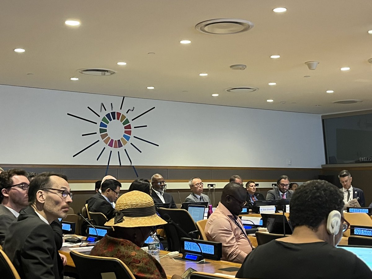 CarlyRedhead's tweet photo. #Geospatial info can accelerate implementation of the #SDGs.
“Geospatial data provided key insights for precise targeting”
“Every plan or decision has a location’”
“We can map everything as everything happens somewhere” 
Contact @hotosm for basemaps!
#SDGActionWeekend @UNGGIM https://t.co/Hn3HFCosor
